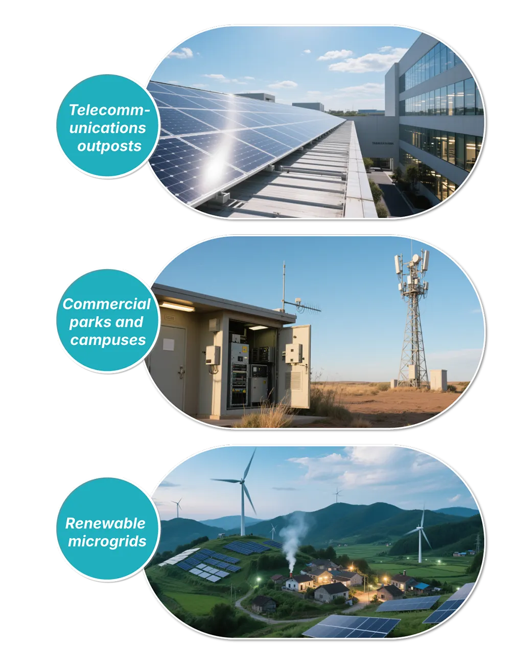 Application Scenarios for Microgrid Battery Storage